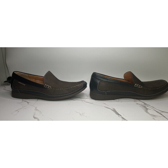 Mephisto Baduard Men’s Loafer Cool-Air Brown Nubuck/ Black Leather Sz 11 EUC main image 15